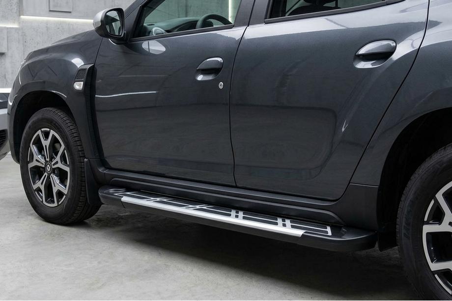 Renault Duster 2018-2024 Side Steps Sunrise (2 pcs, Aluminum) Image