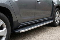 Dacia Duster 2018-2024 Side Steps Fullmond (2 pcs, Aluminum) photo 1