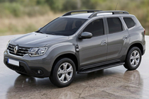 Dacia Duster 2018-2024 Side Steps Bosphore Black (2 pcs, Aluminum) photo 1
