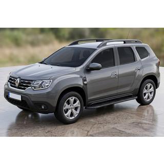 Side Steps Bosphore Black (2 pcs, Aluminum) Dacia Duster 2018-2024 photo 1