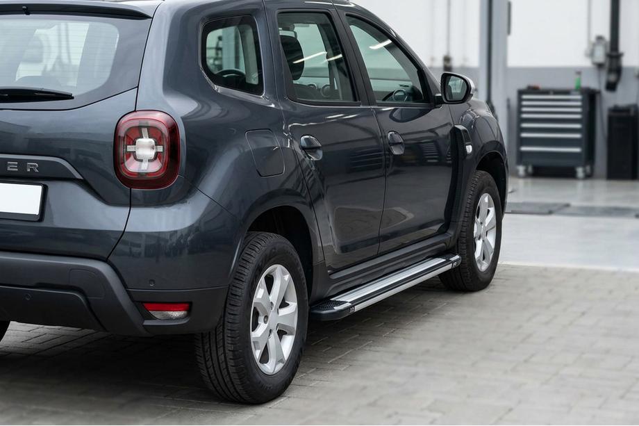 Dacia Duster 2018-2024 Side Steps Rainbow (2 pcs, Aluminum) Image