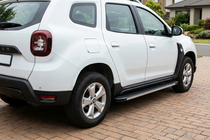 Dacia Duster 2018-2024 Side Steps Maya V1 (2 pcs, Aluminum) photo 1