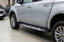 Fiat Fullback 2016- Side Steps Sunrise (2 pcs, Aluminum) photo 1