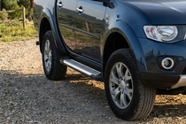 Fiat Fullback 2016- Side Steps Line (2 pcs, Aluminum) photo 1