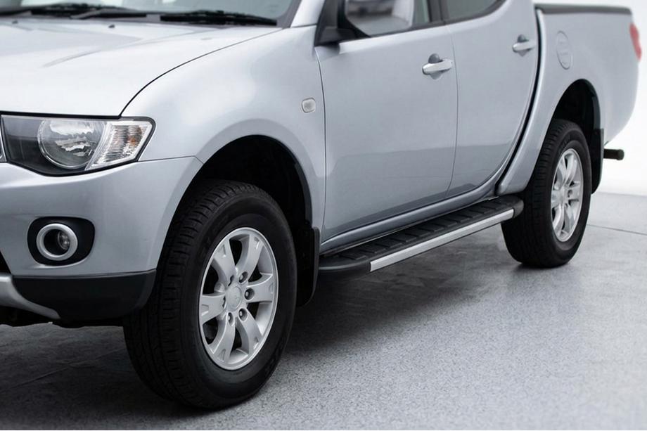 Fiat Fullback 2016- Side Steps Duru (2 pcs, Aluminum) Image