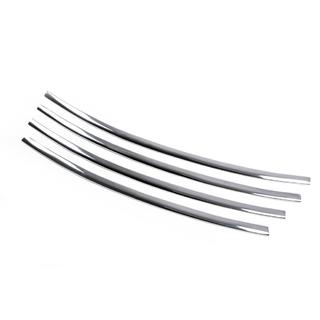 Bumper grille trims (2013↗, stainless steel) Renault Fluence 2009-2016 photo 3