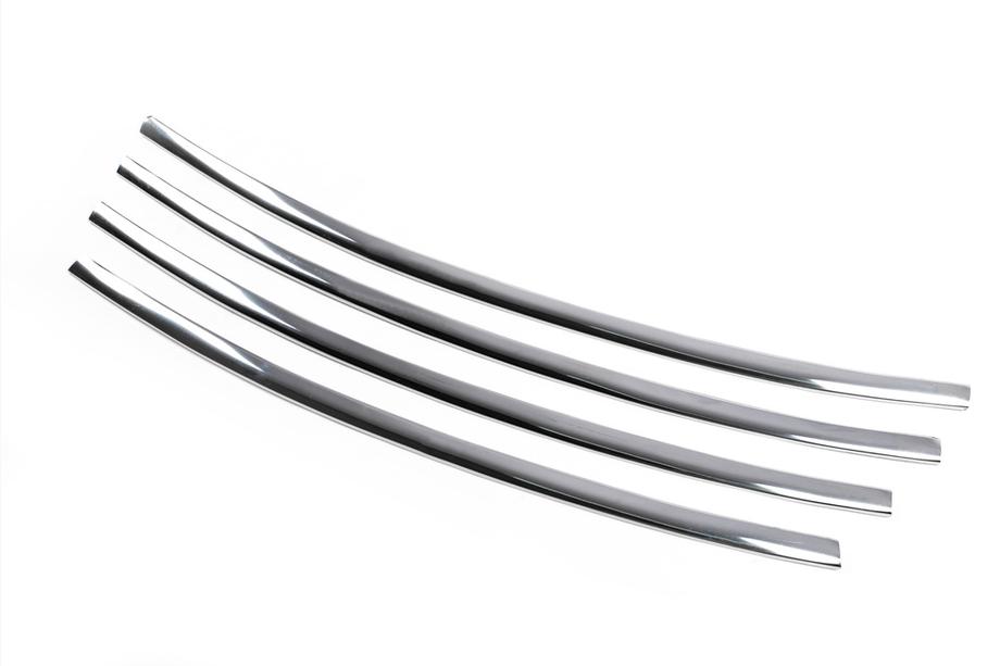 Renault Fluence 2009-2016 Bumper grille trims (2013↗, stainless steel) Photo 3