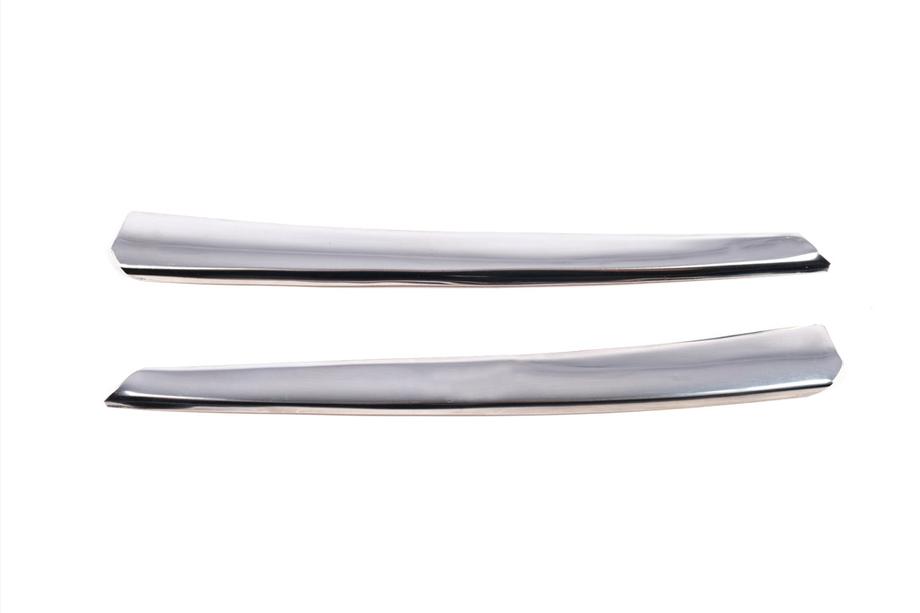Toyota Corolla 2013-2019 Chrome Grille Trim (2017-2019, Stainless Steel) Photo 4