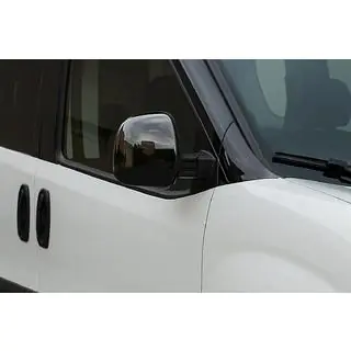 Mirror Covers Black Chrome (2 pcs, plastic) photo 1