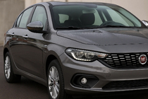 Fiat Tipo 2016- Mirror Covers Black Chrome (2 pcs, plastic) photo 1