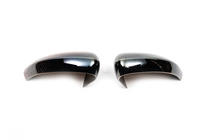 Fiat Tipo 2016- Mirror Covers Black Chrome (2 pcs, plastic) photo 4