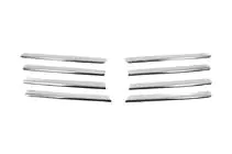 Mercedes Vito W638 1996-2003 Chrome Grille Covers (V-class, Stainless Steel) photo 4