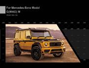 Mercedes G class W463 1990-2018 Body Kit Set (made to order from catalog) photo 8