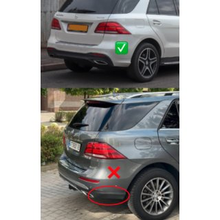 Body kit GLE63 AMG (with rear diffuser) photo 4