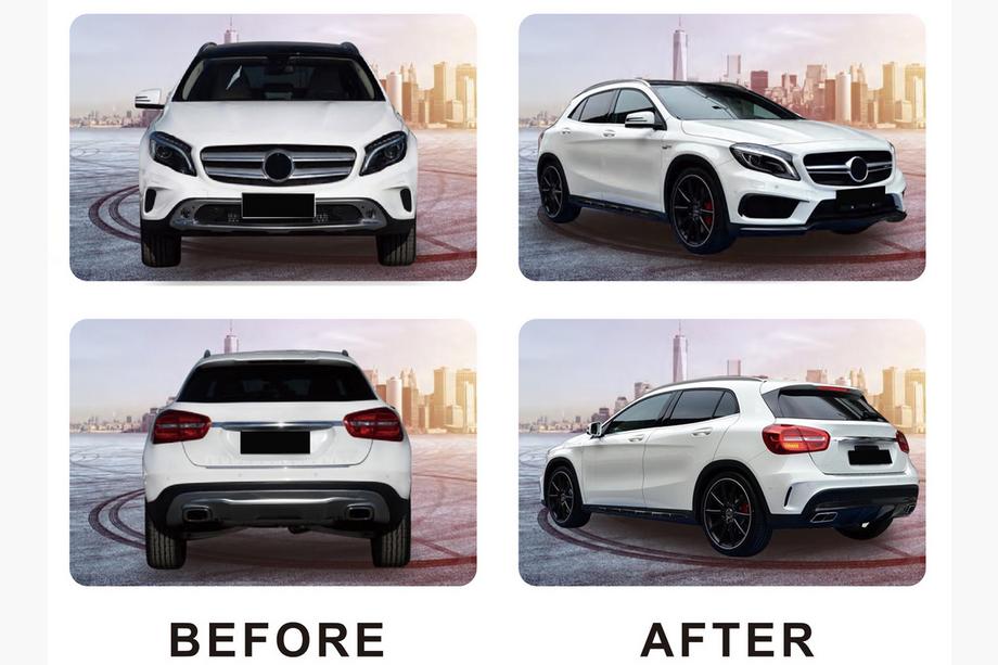 Mercedes GLA X156 2014-2019 AMG Full Body Kit Photo 2