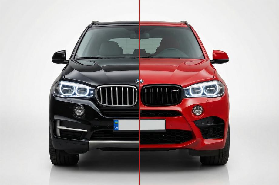 BMW X5 F15 2013-2018 Body kit with exhaust system (X5M) Image