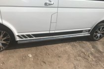 Volkswagen T6 2015-2024 Side Bars (2 pcs, Stainless Steel) photo 8