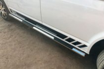 Volkswagen T6 2015-2024 Side Bars (2 pcs, Stainless Steel) photo 4