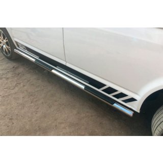 Side Bars (2 pcs, Stainless Steel) Volkswagen T6 2015-2024 photo 4