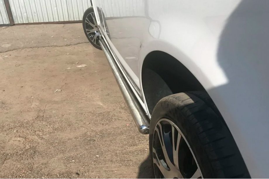 Volkswagen T6 2015-2024 Side Bars (2 pcs, Stainless Steel) Photo 9