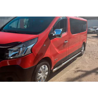 Side Pipes (2 pcs, Stainless Steel) Fiat Talento 2016- photo 3