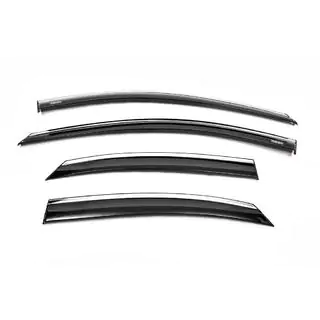 Window Deflectors with Chrome Trim SD/HB (4 pcs, Niken) photo 1
