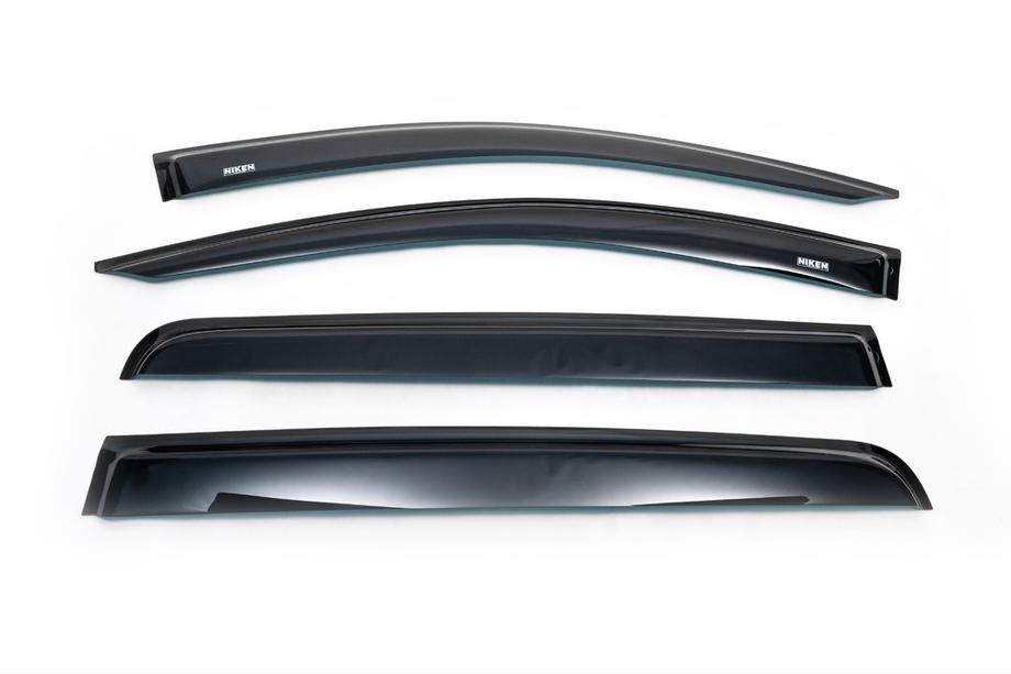 Mitsubishi L200 2015-2024 Window Deflectors (4 pcs, Niken) Photo 2
