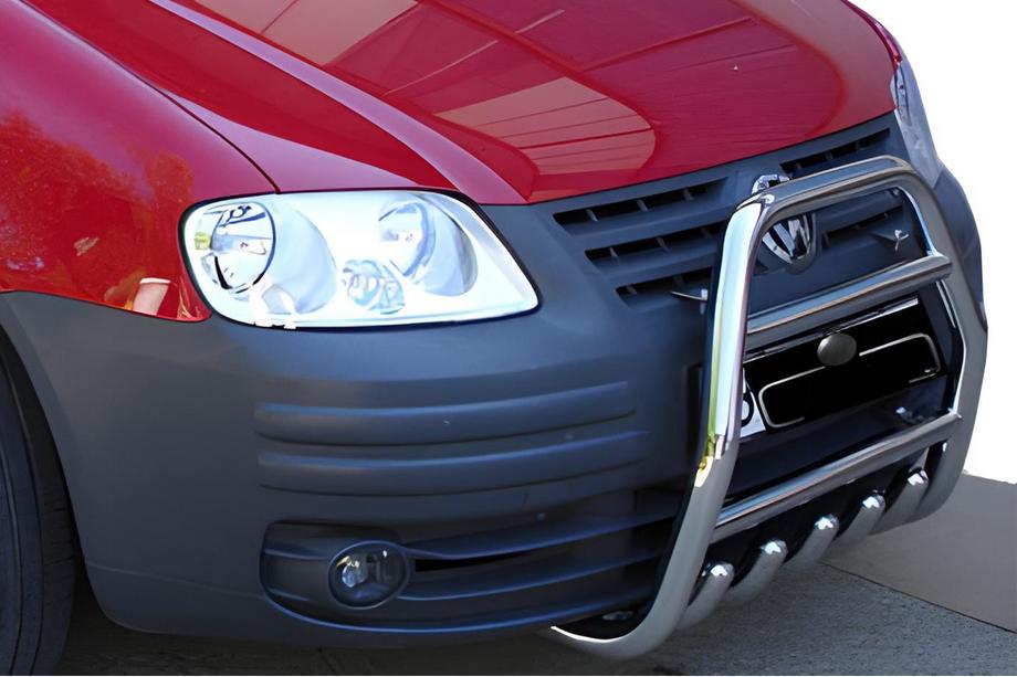 Volkswagen Caddy 2004-2010 Bull Bar QT007 (Stainless Steel) Image