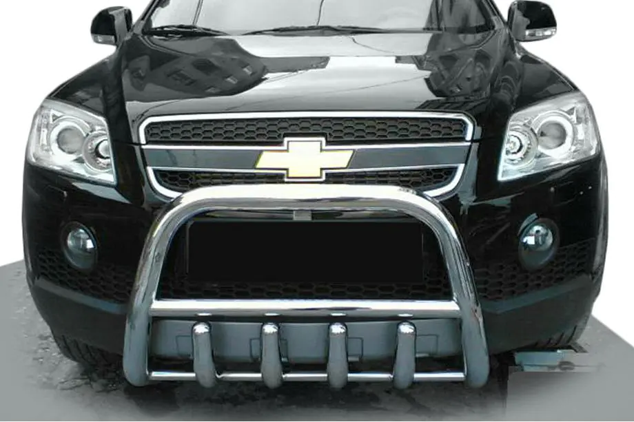 Chevrolet Captiva 2006-2019 Front Bar QT006 (Stainless Steel) Image
