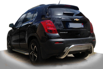 Chevrolet Trax 2012-2023 Rear Bar AK007 (Stainless Steel) photo 1