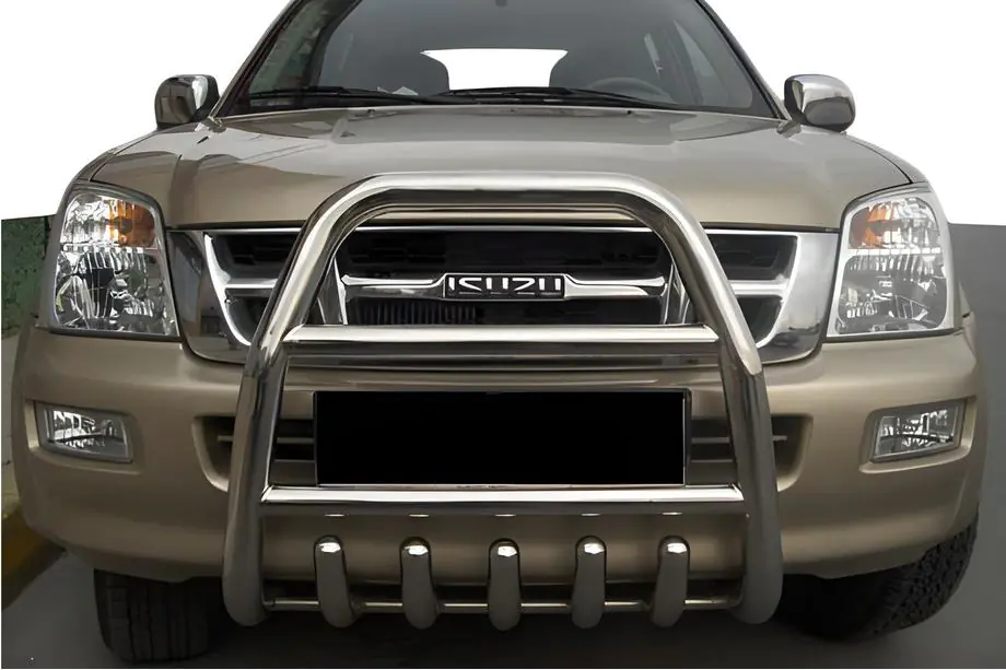 Isuzu D-Max 2011-2019 Front Bull Bar QT007 (Stainless Steel) Image