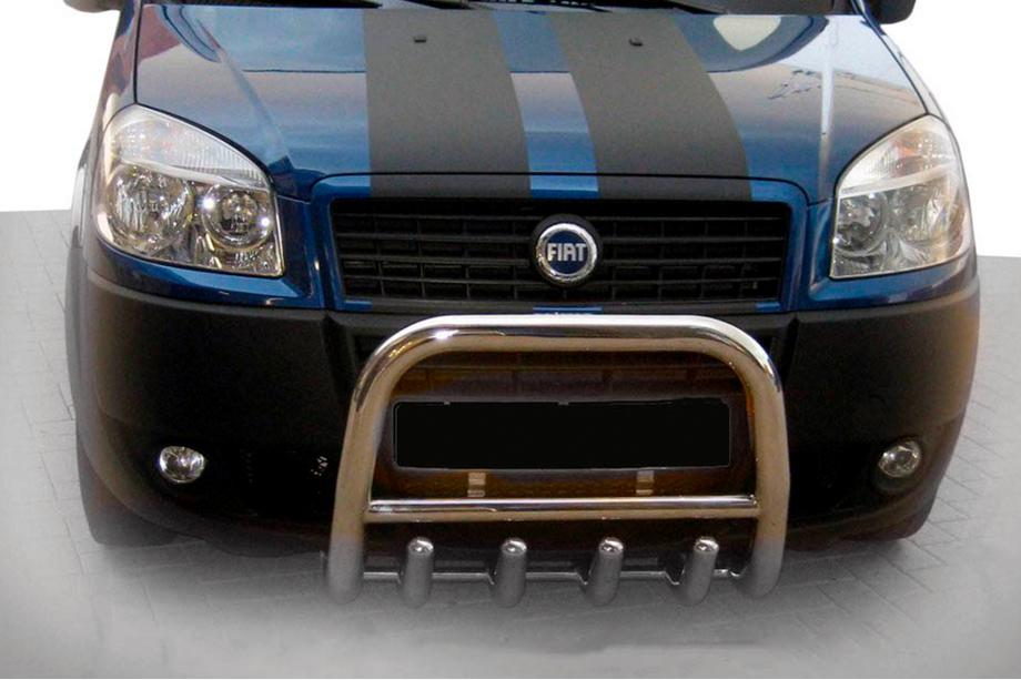 Fiat Doblo I 2005-2010 Front Bar QT006 (Stainless Steel) Image