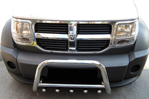 Dodge Nitro 2006-2011 Front Bar QT006 (Stainless Steel) photo 1