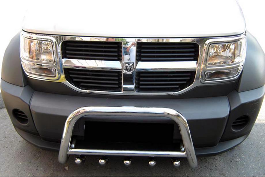 Dodge Nitro 2006-2011 Front Bar QT006 (Stainless Steel) Image