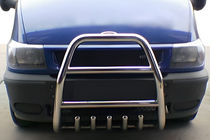 Ford Transit 2000–2014 Bull Bar QT007 (2000-2006, Stainless Steel) photo 1