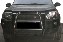 Land Rover Freelander II 2006–2014 Bull Bar QT008 (Stainless Steel) photo 1