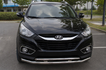 Hyundai IX-35 2010-2015 Front Bar ST014-2 (Stainless Steel) photo 1