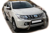 Mitsubishi L200 2015-2024 Bull Bar WT005 (Stainless Steel) photo 1