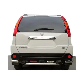 Rear corner bars with center section AK0073 (2 pcs, stainless steel)
