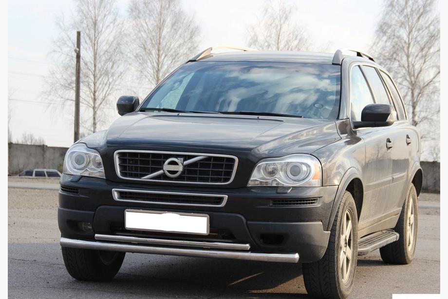 Volvo XC90 2002-2014 Front Bull Bar ST014 (Stainless Steel) Photo 1
