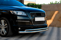 Audi Q7 2005-2015 Front Bar ST017 (Stainless Steel) photo 2