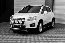 Chevrolet Trax 2012-2023 Front Bar WT018 (Stainless Steel) photo 2