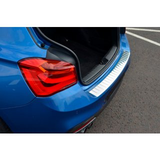 Rear bumper protector OmsaLine (for F20, stainless steel) photo 1