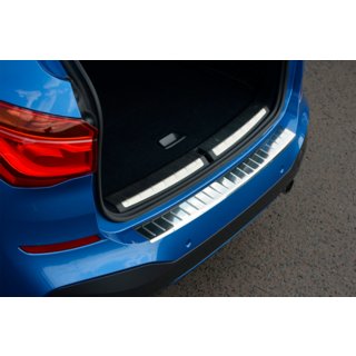 Rear bumper protector OmsaLine (stainless steel) BMW X1 F48 2015-2022 photo 1