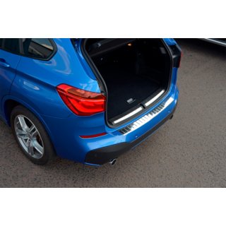 Rear bumper protector OmsaLine (stainless steel) BMW X1 F48 2015-2022 photo 4