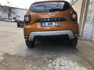 Renault Duster 2018-2024 Rear reflector covers 2 pcs, stainless steel Carmos - Turkish Stainless Steel photo 3