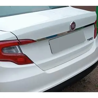Chrome trim above license plate (stainless steel)