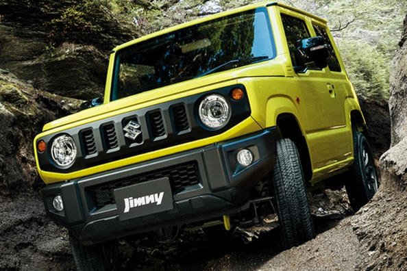 The fourth generation Suzuki Jimny