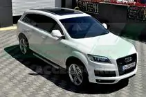 Audi Q7 2005-2015 Side Steps Allmond Grey (2 pcs, Aluminum) photo 2