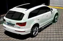 Audi Q7 2005-2015 Side Steps Allmond Grey (2 pcs, Aluminum) photo 4